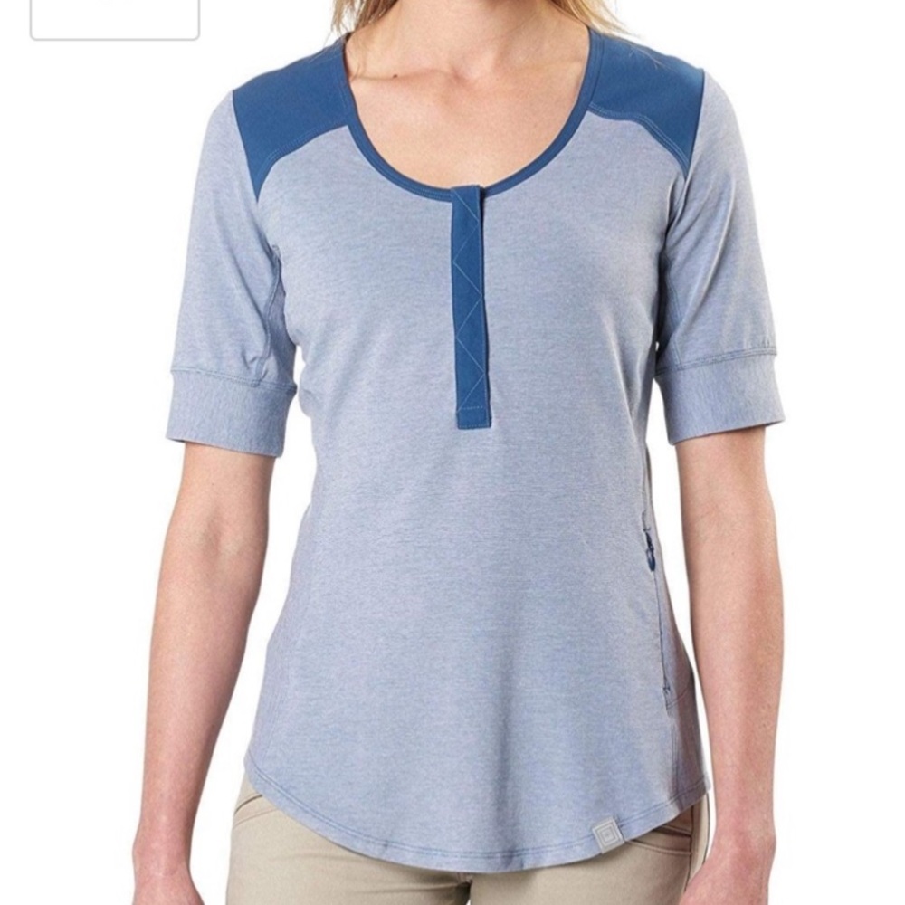 Blue 5.11 Top